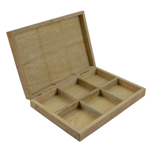 Masala Dabba Square Shaped Wooden Box High Quality Finished Best Selling in Wholesale - Product Image 5