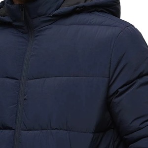 Good Quality Winter Warm Thicken Solid Men's Hooded <b>Parkas</b> Casual Male Slim Zipper Pocket Down Puffer <b>Jackets</b> - Product Image 5