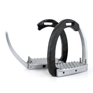 Estribos de Seguridad Flexibles de Acero Inoxidable en Oferta, Antideslizantes, Ligeros y Personalizables para Deportes Ecuestres al Aire Libre - Product Image 1