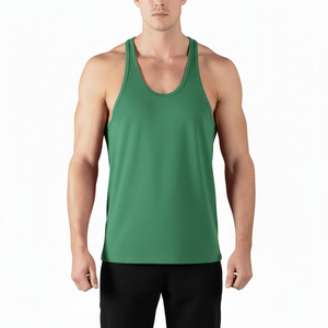 Débardeurs de sport basiques pour hommes 2026 – Qualité supérieure, décontractés, couleur unie, taille personnalisée, respirants, pour la gym et le fitness - Product Image 1