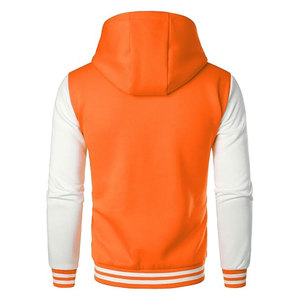 <b>Mens</b> Casual Sports Varsity <b>Jacket</b> Fashion Hooded Letterman <b>Jackets</b> Stylish Streetwear <b>Baseball</b> College Outerwear Comfortable - Product Image 3