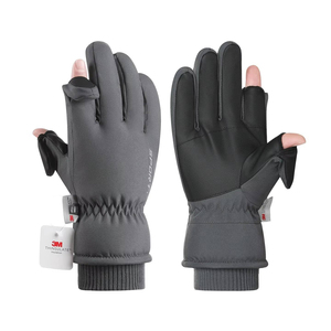 Fashion Insulated Winter <b>Gloves</b> for Men Waterproof Ski & Snowboarding Motorcycle <b>Gloves</b> Warm Fleece Lining for Sports <b>Gloves</b> - Product Image 1