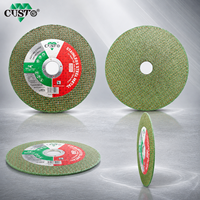 Disque de découpe en résine T41 de 4 pouces (100 mm) pour métal et acier, disque de coupe abrasif vert, fabricant OEM