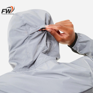 Conjunto Deportivo Cortavientos para Hombre 2026, 2 Piezas, Pantalones Cortos de Nailon, Manga Larga, Ropa Urbana - Product Image 6