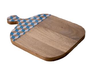 Tabla de cortar de cocina de madera de acacia de uso doméstico Premium tabla de cortar y servir queso duradera multiusos - Product Image 5