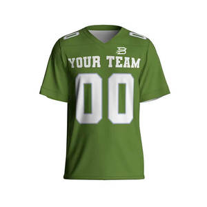 Maillot d'entraînement de football américain de haute qualité, ajustement réglable, séchage rapide, tissu léger, tenue de sport - Product Image 1