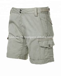 กางเกงขาสั้นระบายอากาศได้ดีสำหรับผู้หญิงทำงานผ้าฝ้ายติดริบบิ้นข้างกางเกงขาสั้นสำหรับใส่ทำงาน - Product Image 2