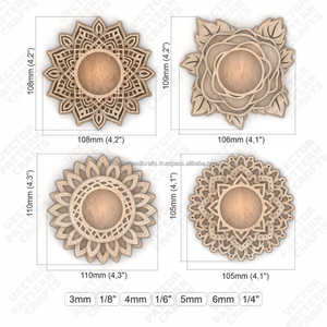Soporte de luz en T de bambú ecológico hecho a mano para decoración sostenible del hogar y uso de regalos - Product Image 6