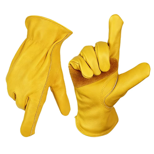 Guantes de Cuero para Conductor, Guantes de Trabajo, Gran Venta - Product Image 1