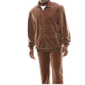 ชุดวอร์มกำมะหยี่สำหรับผู้ชายชุดวอร์มกำมะหยี่ขนาดตามสั่งชุดวอร์มผ้ากำมะหยี่สำหรับฤดูหนาว - Product Image 3