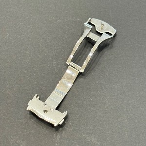 Hebilla Plegable de Acero Inoxidable Pulido de 18 mm para Relojes Tradicionales y Inteligentes, Hecha a Mano, Multifuncional - Product Image 2
