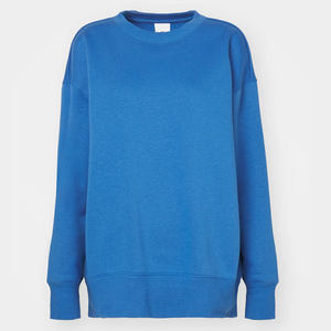Sudadera informal de invierno para mujer, 100% algodón, con logo personalizado en la parte delantera, manga larga, cuello redondo, forro polar. - Product Image 5