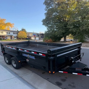 Buy Premium Quality Agriculture Hydraulic Dump <b>Trailer</b> for Silage with Sturdy Axle Fast Delivery for Farming Needs Wholesale - Product Image 1