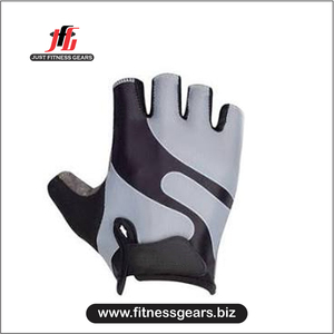 High-Quality Half-Finger Genuine Leather Cycling <b>Gloves</b> White for Summer Winter Racing - Product Image 2