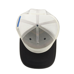 New Fashion Custom Manufacture 6-Panel <b>Navy</b> Blue Mesh Trucker <b>Hats</b> Adjustable Casual Breathable Summer Clothing Truckers <b>Hat</b> - Product Image 3