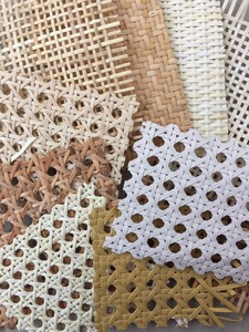 Vietnam Factory Synthetic Rattan Webbing <b>Plastic</b> Cane <b>Mesh</b> for Outdoor Furniture Waterproof Durable Bulk Manufacturer Export - Product Image 3