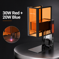 Mesin Pengukir Laser Desktop M2 Dual Laser untuk Usaha Kecil, Hadiah Custom, Pembuatan Personalisasi Logam dan Non-Logam