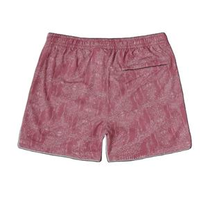 Shorts de sport d'été pour hommes en maille respirante à séchage rapide, imprimés par sublimation personnalisés OEM, 100% polyester, style streetwear, basketball - Product Image 2