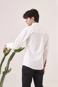 เสื้อเชิ้ตแขนยาวผู้ชาย ปักลายแพนด้า ทรงเข้ารูป ติดกระดุม ลำลอง ผ้าทวิลล์ เหมาะสำหรับใส่ไปงานปาร์ตี้ คลับ แฟชั่นฤดูร้อน - Product Image 4