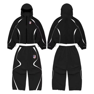 Conjunto Deportivo de Nylon para Hombre, Impermeable, Resistente al Viento, Reflectante, Personalizado con Logotipo Bordado - Product Image 3