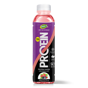 <b>Protein</b> Water Mixed Berries Juice 500ml 10g Plant <b>Protein</b> Real Fruit Electrolytes Boost Performance Recovery - Product Image 1