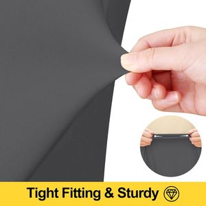 Smiry Copritavolo Rettangolare Impermeabile Lavabile 6FT, Fodera Elasticizzata in Spandex per Tavoli - Product Image 3