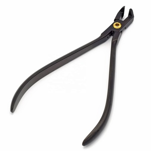 Cortador de extremo distal TC profesional con mango largo, instrumento de ortodoncia Dental negro, acero inoxidable de alta calidad - Product Image 2