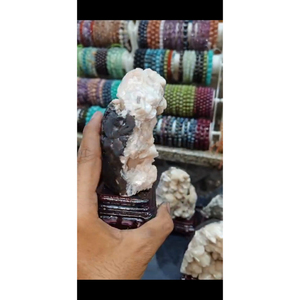 Natural Stilbite Apophyllite Mineral Specimen On Stand Feng Shui Eco-Friendly Home Decoration Business Gift Mineral <b>Cluster</b> - Product Image 4
