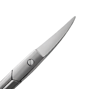 Fine Nail Scissors 3.5 Inch Curved Stainless Steel Polished Finish Manicure Pedicure Nail Trimming Professional Tool - Product Image 4