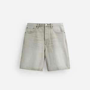 Pantalones Cortos para Hombre, Color Negro Sólido, Estilo Bermuda, Cintura Media, Cierre de Botones, Casuales, Tejido de Algodón Transpirable, Estilo Personalizado 2026 - Product Image 4