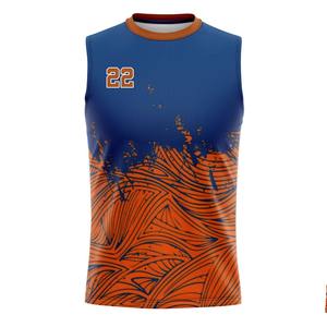 Couleurs et motifs d'équipe personnalisables Maillot de football 7V7 à manches courtes Panneaux en maille respirante Matière 100% polyester - Product Image 3