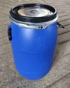 Bidon d'eau recyclable en HDPE de 50 kg et 60 kg, bleu, étanche et résistant aux chocs - Product Image 1