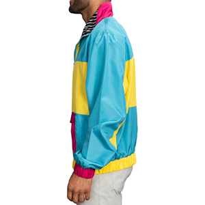 Custom Men's Outdoor Performance <b>Windbreaker</b> Jacket Rain Jacket <b>for</b> Hiking <b>Camping</b> and Trekking with Adjustable Cuffs and Pocket - Product Image 3
