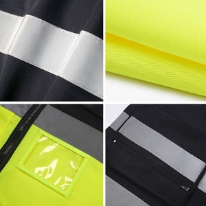 Hi Vis Reflective Safety Vest Clothing Wholesale Workwear <b>Jacket</b> Industrial <b>Cooling</b> Work Vest Customized Company logo OEM - Product Image 4