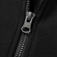 Sweat-shirt à capuche zippé en polaire chaud avec poches, veste décontractée coupe ajustée, sweats à capuche entièrement zippés personnalisés en gros pour hommes - Product Image 3