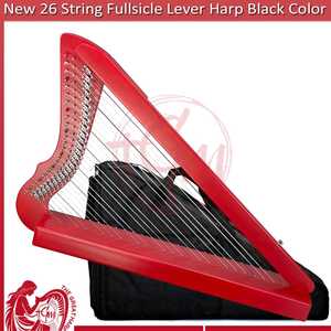 Harpe entièrement personnalisable, best-seller, instruments de musique de qualité supérieure, personnalisation de marque, harpe Fullsicle, faible MOQ - Product Image 1