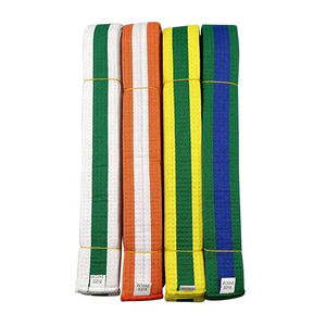 เข็มขัดศิลปะการต่อสู้แบบบราซิลยอดนิยมลดราคา ผ้าลินินยืดได้ สีลายทางแบบกำหนดเอง - Product Image 3