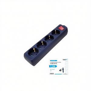 Multipresa ExtraStar a 4 prese con interruttore e cavo da 1,5 m, accessorio per la gestione dei cavi - Product Image 2