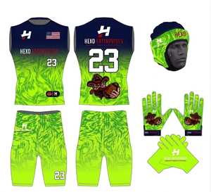 Uniforme Personalizado 7v7 para Fútbol Americano, Uniformes de Compresión para Jóvenes, Uniforme sin Mangas 7V7 2026 - Product Image 6