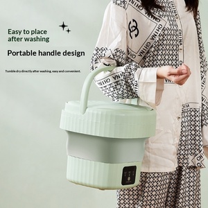 Lave-linge portable automatique 6L 2026 en gros avec essorage pour sous-vêtements, vêtements de bébé et usage en dortoir - Product Image 3