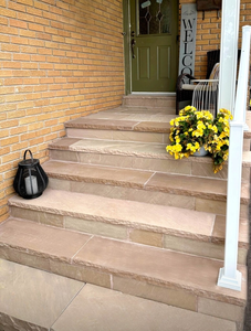 Autumn Brown Sandstone Natural Autumn Brown Stone Coping for Boundary & Landscape Walls - Product Image 5