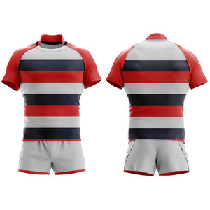 Service OEM, ensemble d'uniformes de rugby respirants pour hommes, personnalisation par sublimation, maillot de rugby en gros, uniforme d'équipe de rugby - Product Image 1