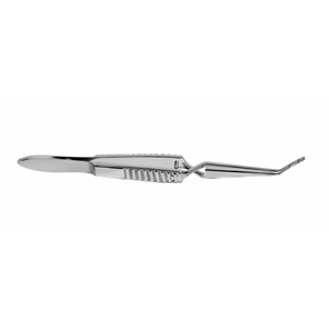 Pinces capsulaires Gill-Arruga, manche en acier inoxydable, instrument chirurgical ophtalmique de précision réutilisable pour microchirurgie, certifié CE - Product Image 1