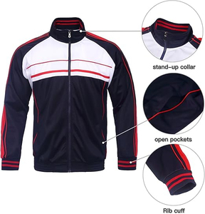 ชุดวอร์มผู้ชาย แจ็คเก็ตซิปแขนยาว กางเกงจ็อกเกอร์เอวยางยืด จาก Black Racing Gear ชุดวอร์มผู้ชาย - Product Image 3