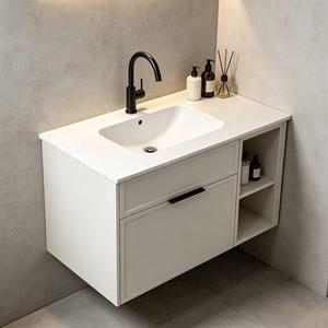 Reasonable Price Original Quality Best Small Solid Wood Hotel <b>Bathroom</b> Vanity Luxury - Product Image 1