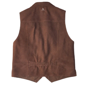 Men's <b>Leather</b> Sleeveless Motorcycle <b>Vest</b> Wholesale Adults Custom OEM ODM <b>Biker</b> Jacket Vintage Casual Outerwear 2026 - Product Image 2