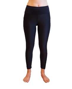 กางเกงเลกกิ้งเอวสูงสำหรับผู้หญิงกางเกงกันน้ำแห้งเร็วสำหรับใส่เล่นฟิตเนสลำลองมีกระเป๋าข้างใส่สบาย - Product Image 6