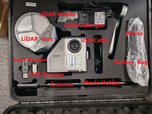 GEOSUN GS-120G Hochpräziser Handgeführter 3D SLAM Laserscanner GNSS RTK Forstwirtschaft Vermessung Vegetations-LiDAR-Kartierung 1 Jahr - Product Image 2