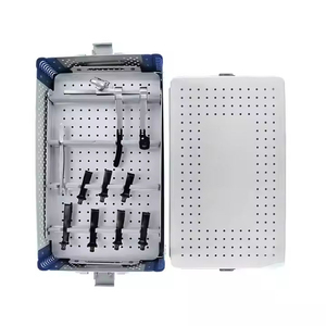 Ensemble d'instruments de chirurgie spinale Caspar Micro pour discectomie lombaire, en acier inoxydable de précision, or et noir - Product Image 6