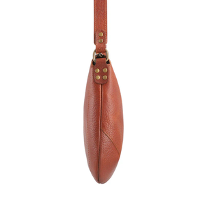 Sac bandoulière en cuir marron de qualité supérieure pour femmes, commande en gros, sac messager à rabat à prix abordable - Product Image 3